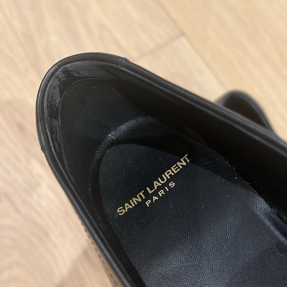 Saint Laurent | NWOB Le Loafer Leather Loafers in Black - Size IT 39 - Picture 9 of 9